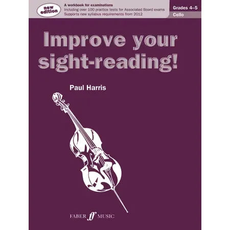 Harris, Paul: Improve your sight-reading! Cello 4-5