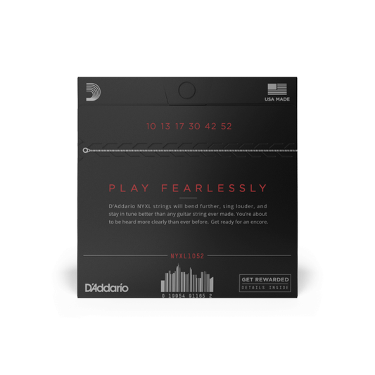 D'Addario NYXL 10-52 Regular Light Electric Guitar String