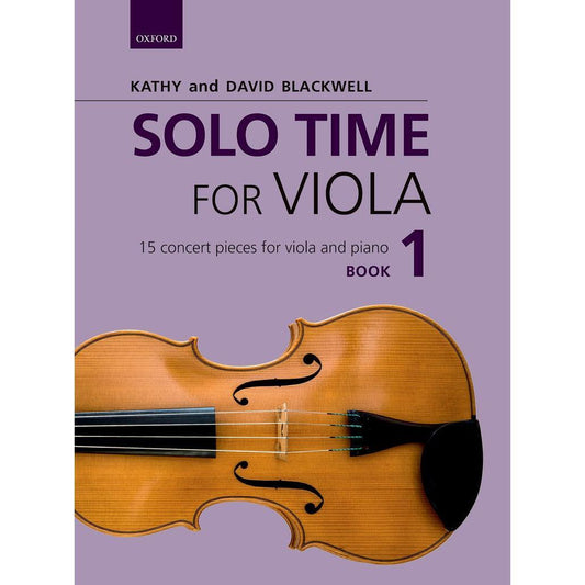 Blackwell: Solo Time For Viola Book 1