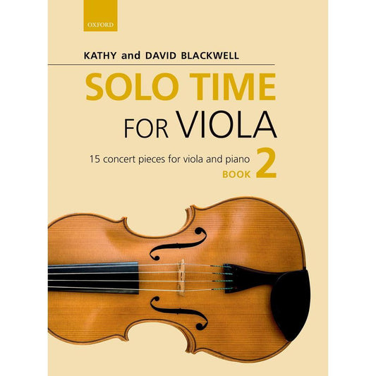 Blackwell: Solo Time For Viola Book 2