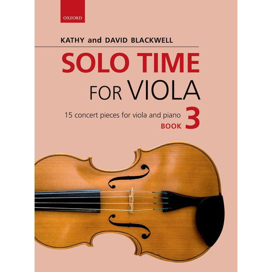 Blackwell: Solo Time For Viola Book 3
