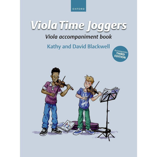 Blackwell: Viola Time Jog Viola Accom Book New 3E