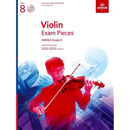 ABRSM Violin Exam Pieces 2020-2023, ABRSM Grade 8, Score, Part & CD