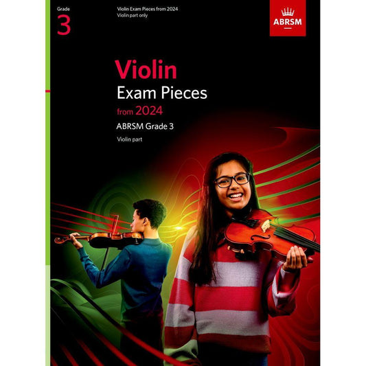 ABRSM Violin Exam Pieces from 2024, ABRSM Grade 3, Violin Part