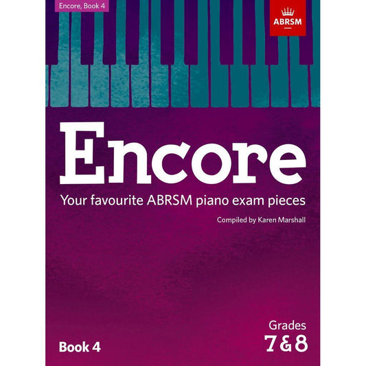 ABRSM Encore: Book 4, Grades 7 & 8