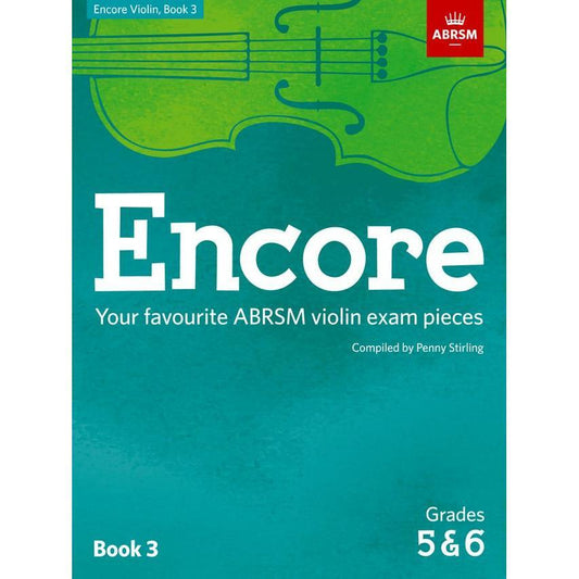 ABRSM Encore Violin, Book 3, Grades 5 & 6