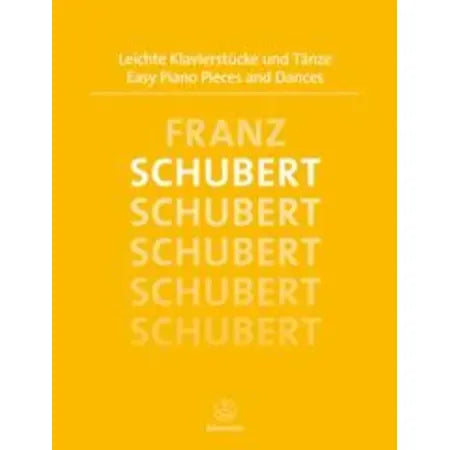 Schubert, Franz: Easy Piano Pieces & Dances Schubert