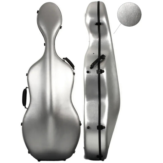 Young Polycarbonate 4/4 Cello Case with wheels