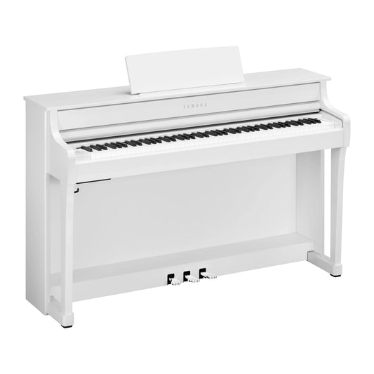 Yamaha CLP835WH Satin White Clavinova Digital Piano