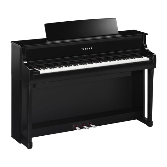 Yamaha CLP875PE Polished Ebony Clavinova Digital Piano