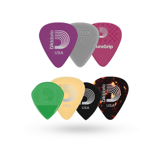 D'Addario Assorted Picks 7-Pack