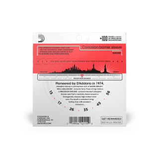 D'Addario EJ17 13-56 Medium, Phosphor Bronze Acoustic Guitar Strings