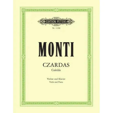 Monti, Vittorio: Czardas for violin & piano