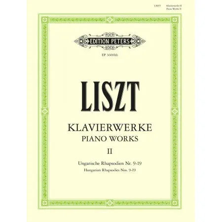 Liszt: Piano Works Vol.2, Hungarian Rhapsodies Nos.9-19