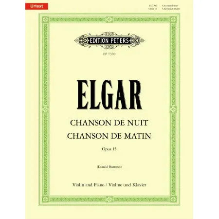Elgar, Edward: Chanson de matin Chanson de nuit