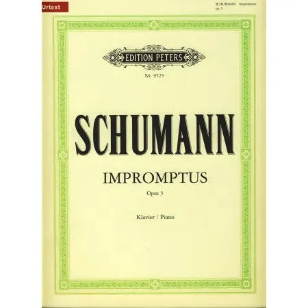 Schumann, Robert: 10 Impromptus on theme by C.Wieck Op.5