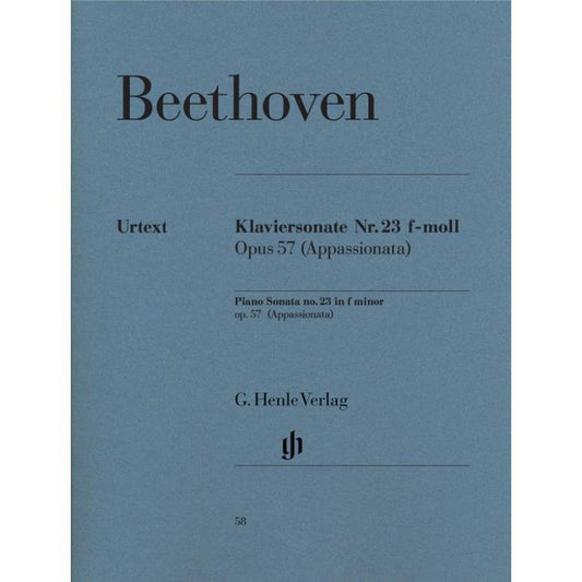 Beethoven, Ludwig van: Piano Sonata no. 23 in f minor op. 57 (Appassionata)