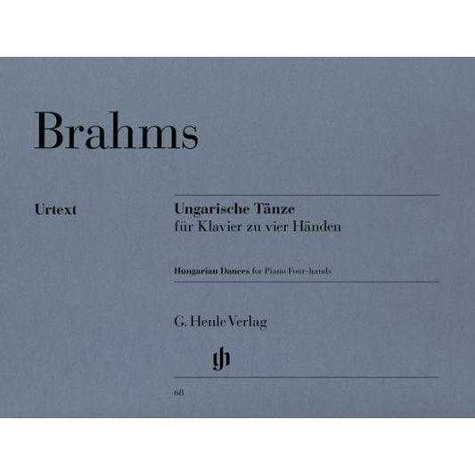 Brahms, Johannes: Hungarian Dances for Piano Four-hands