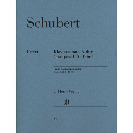 Schubert, Franz: Piano Sonata in A major op. post. 120 D 664