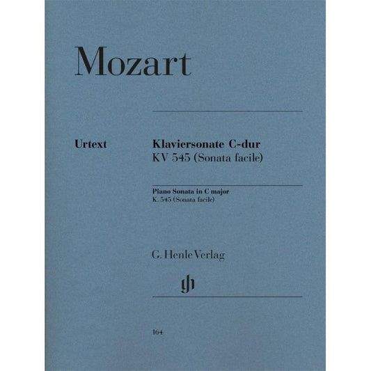 Mozart, Wolfgang Amadeus: Piano Sonata in C major K. 545 (Sonata Facile)