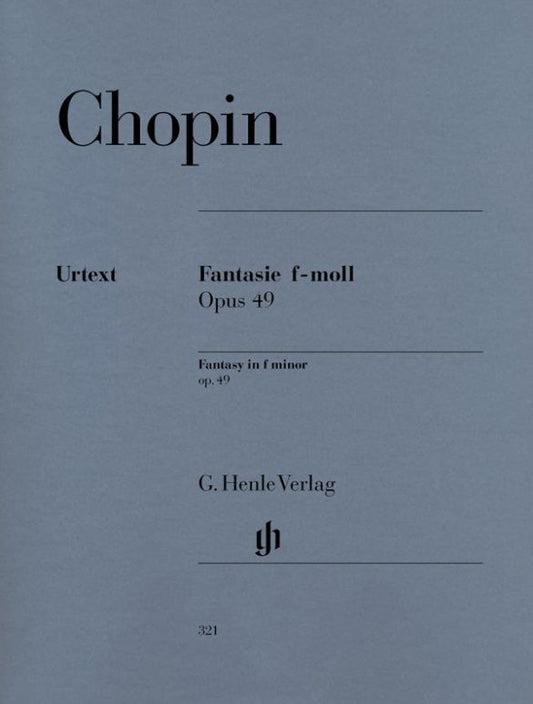 Chopin, Frédéric: Fantaisie f minor (op 49)