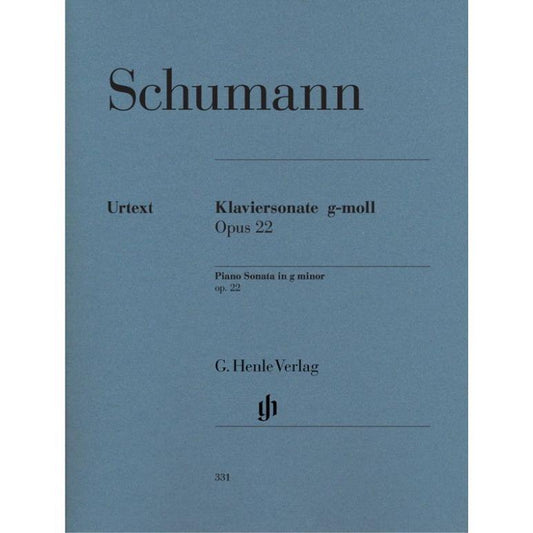 Schumann, Robert: Piano Sonata in g minor op. 22