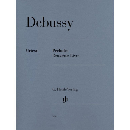 Debussy, Claude: Préludes Deuxième livre