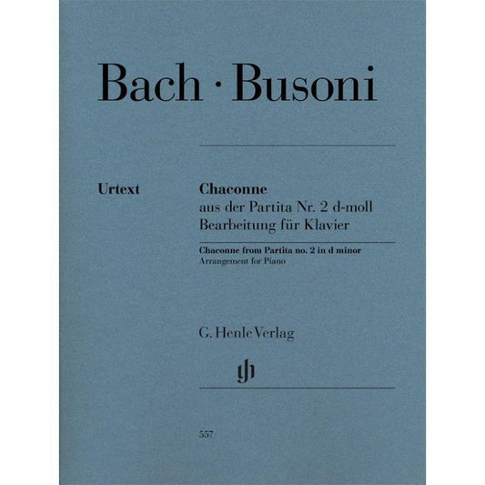Bach, Johann Sebastian / Busoni, Ferruccio: Chaconne from Partita no. 2 in d minor