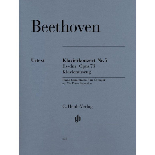 Beethoven, Ludwig van: Piano Concerto no. 5 in E flat major op. 73