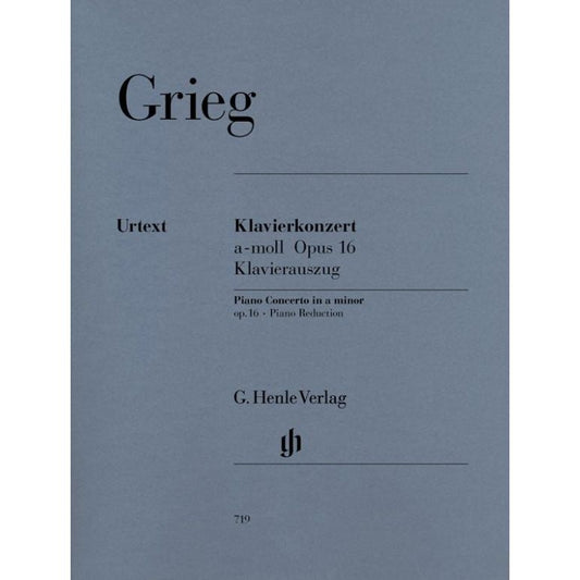 Grieg, Edvard: Piano Concerto in a minor op. 16