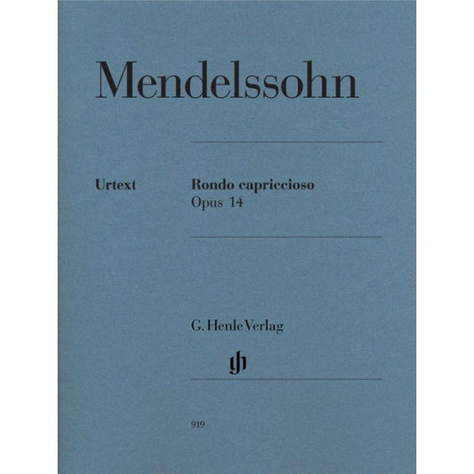 Mendelssohn Bartholdy, Felix : Rondo capriccioso op. 14