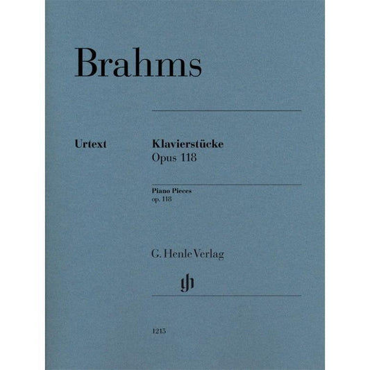 Brahms, Johannes: Piano Pieces op. 118 no. 1-6