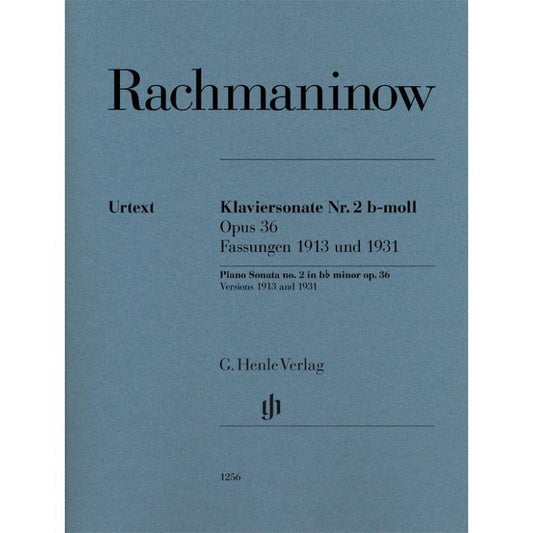 Rachmaninov, Sergej: Piano Sonata no. 2 in b flat minor op. 36