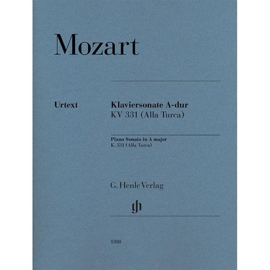 Mozart, Wolfgang Amadeus: Piano Sonata in A major K. 331