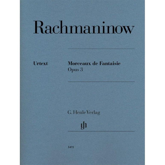 Rachmaninov, Sergej: Morceaux de fantaisie op. 3