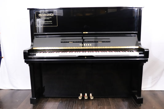 Yamaha U3H Reconditioned Secondhand Professional Upright Piano (1819974), Polished Black