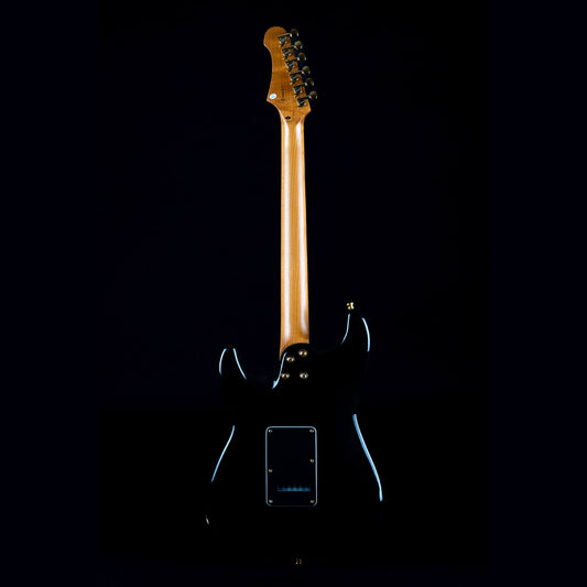 Jet JS400 Electric Guitar, Black with Gold Hardware