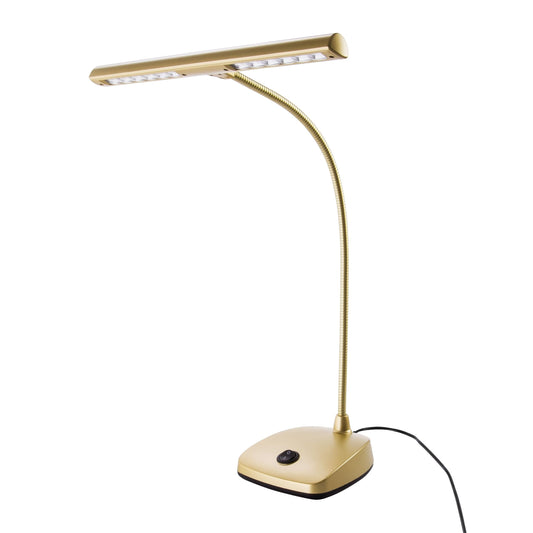 K&M Piano Lamp, Gold