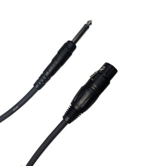 D'Addario Classic Series Unbalanced Microphone Cable (1/4" to XLR), 25ft