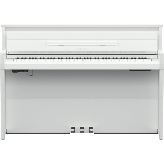 Yamaha NU1XA Polished White Hybrid Digital Piano