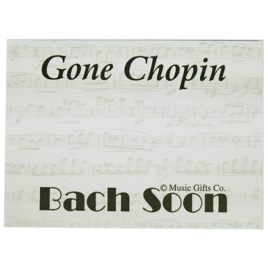 Mini Pad Gone Chopin Bach Soon