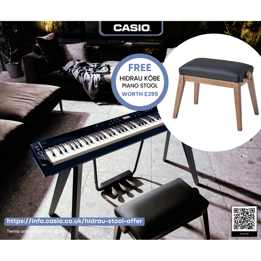 Casio Privia PXS7000BK Black Digital Piano with FREE Hidrau Stool worth £299