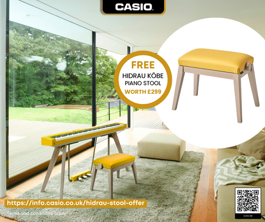 Casio Privia PXS7000HM Harmonious Mustard Digital Piano with FREE Hidrau Stool worth £299