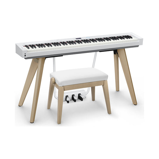 Casio Privia PXS7000WH White Digital Piano with FREE Hidrau Stool worth £299