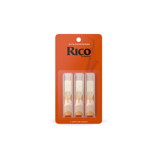 Rico by D'Addario Alto Saxophone Reeds (3-pack)