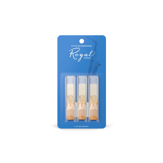 Royal Alto Sax 2.5 3pk Reeds