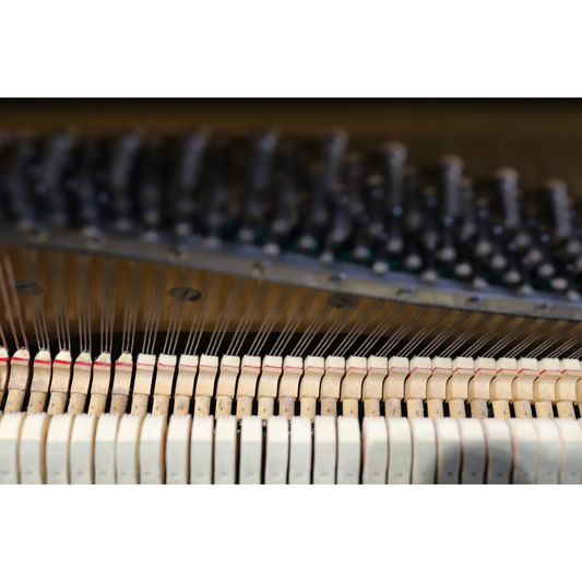 Atlas A2 Polished Black Secondhand Piano - 102983