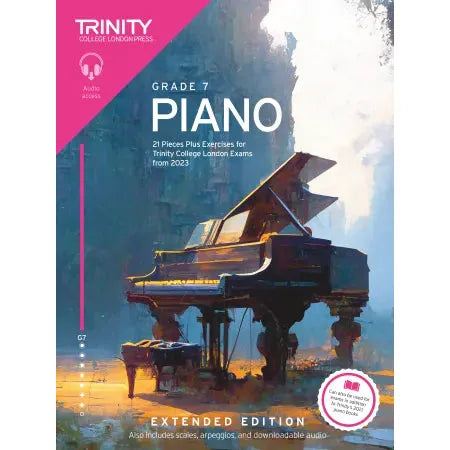 Trinity College London Piano Exam Pieces from 2023: Grade 7