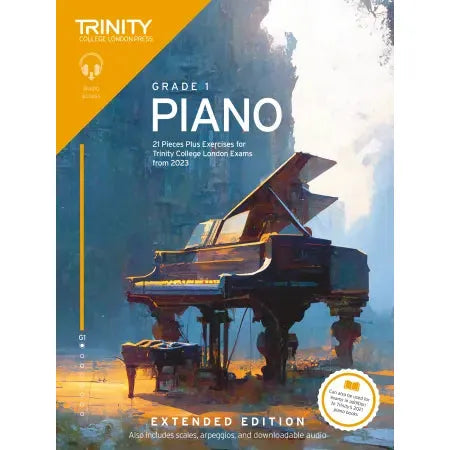 Trinity: Piano from 2023. Grade 1 (extended ed)