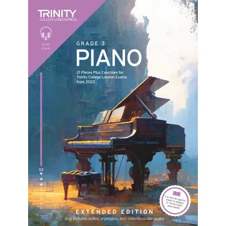 Trinity: Piano from 2023. Grade 3 (extended ed)